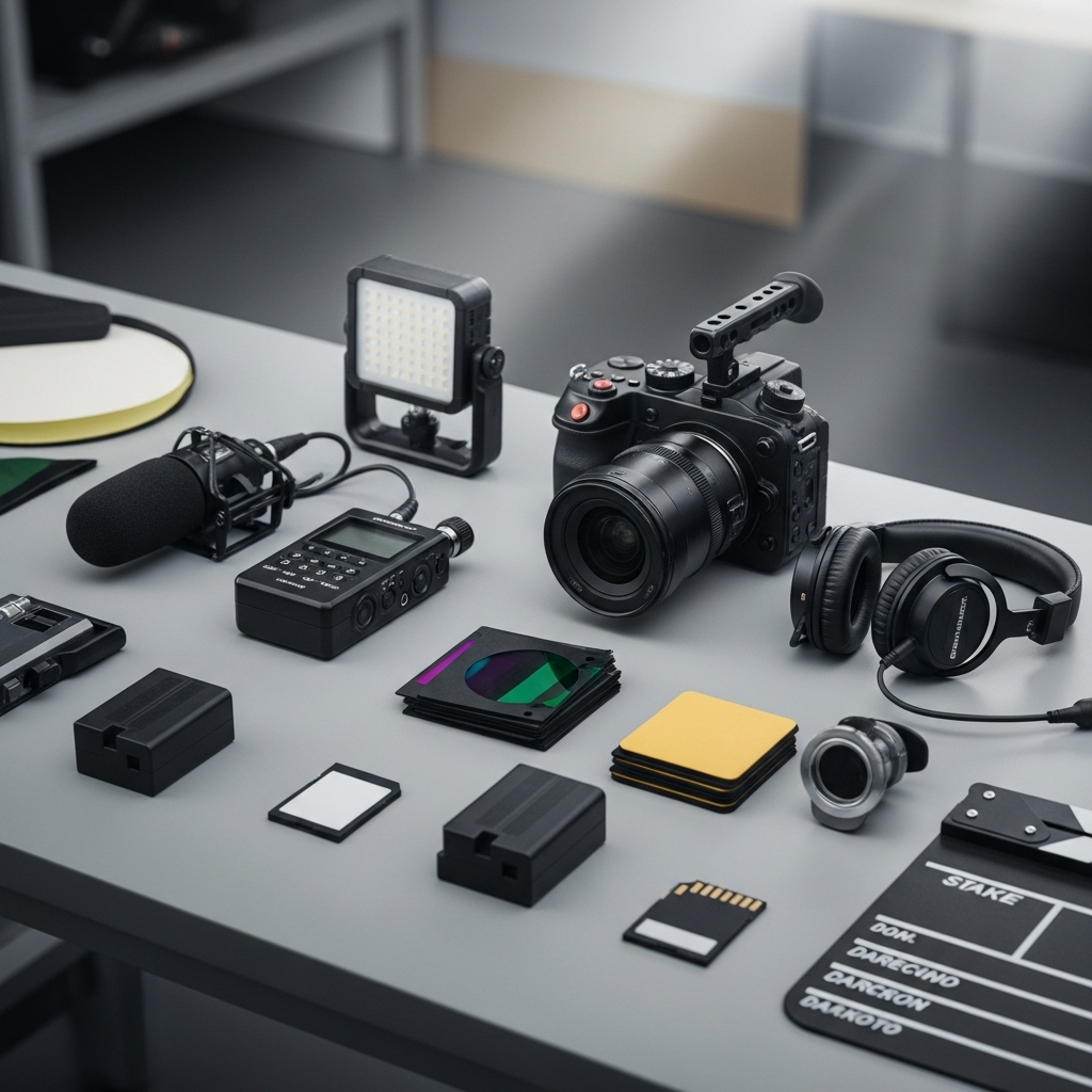 Hands-on filmmaking education with real production equipment